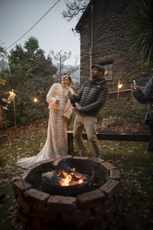 Bohemian wedding in Tasmania
